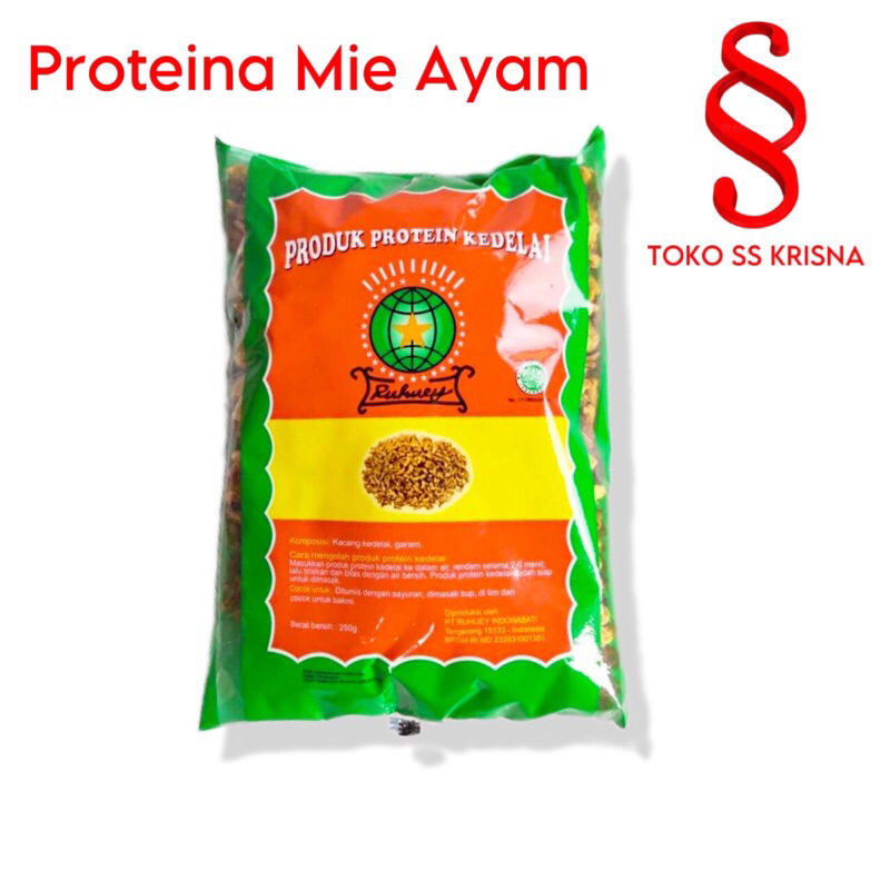 

Proteina Kedelai Ruhuey 250gr - Protein Nabati - Daging Vegetarian