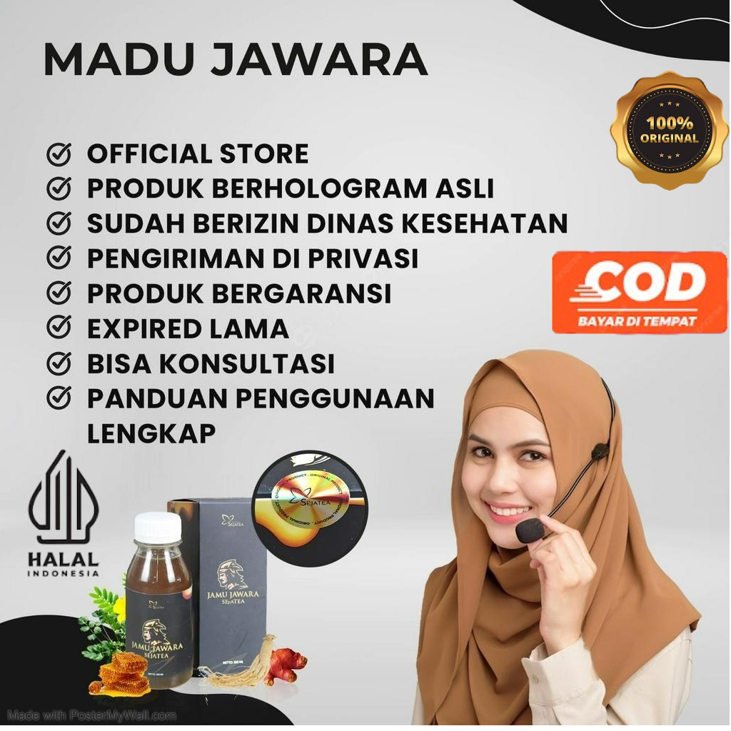 

PROMO TERLARIS MADU JAWARA,MADU HERBAL 100% ASLI ORIGINAL