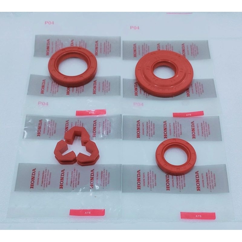 PAKET CVT SEAL SIL KRUG AS RODA BELAKANG AS PULLY KARET SLIDER SILIDER SET BEAT VARIO SCOOPY CARBU K