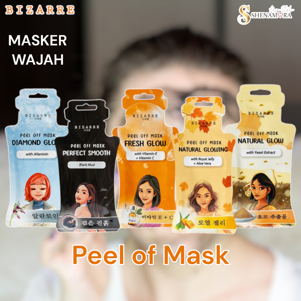 Bizarre Masker Wajah Peel Off Mask 15mL