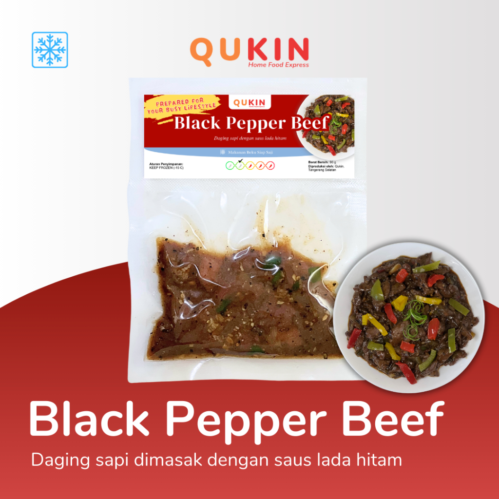 

Frozen Food Qukin Black Papper