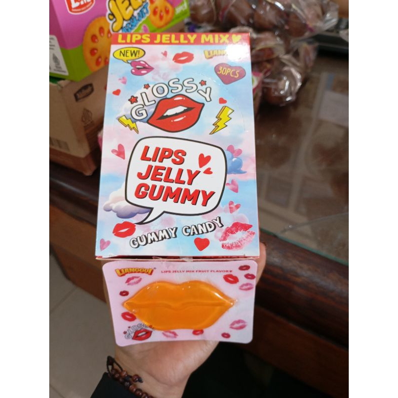 

LIPS JELLY GUMMY 1 BOX ISI 30 PCS