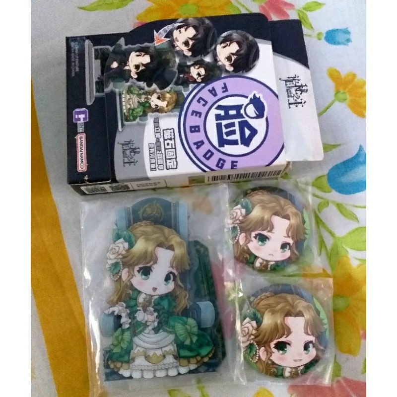 LOTM lord of the mysteries Miss Justice Audrey Hall acrylic standee official with badges changing ex