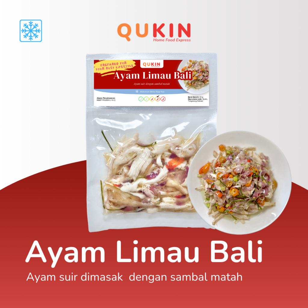 

Frozen Food Qukin Ayam Limau Bali