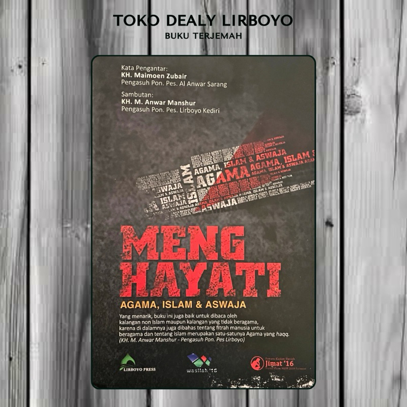 menghayati agama, islam dan aswaja lirboyo press