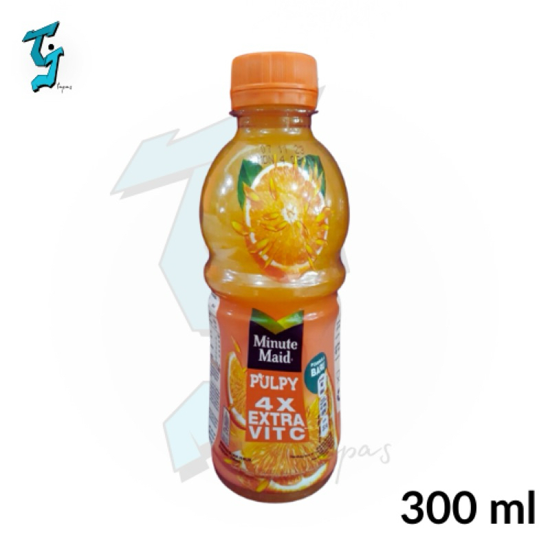 

Minute Maid PULPY Orange 4x Vit C - Botol @300