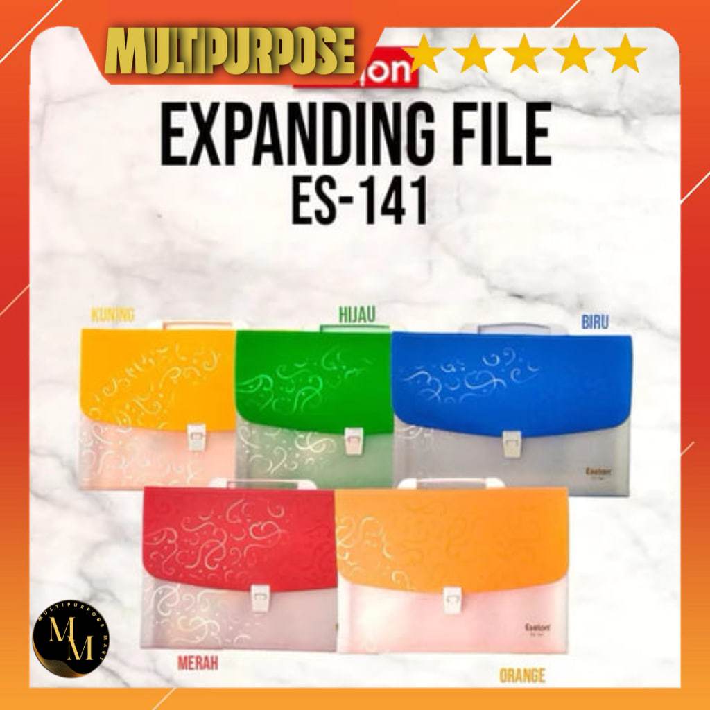 

ESELON EXPANDING FILE/EXPANDING FILE DENGAN HANDLE DAN KNOB /EXPANDING FILE ES141
