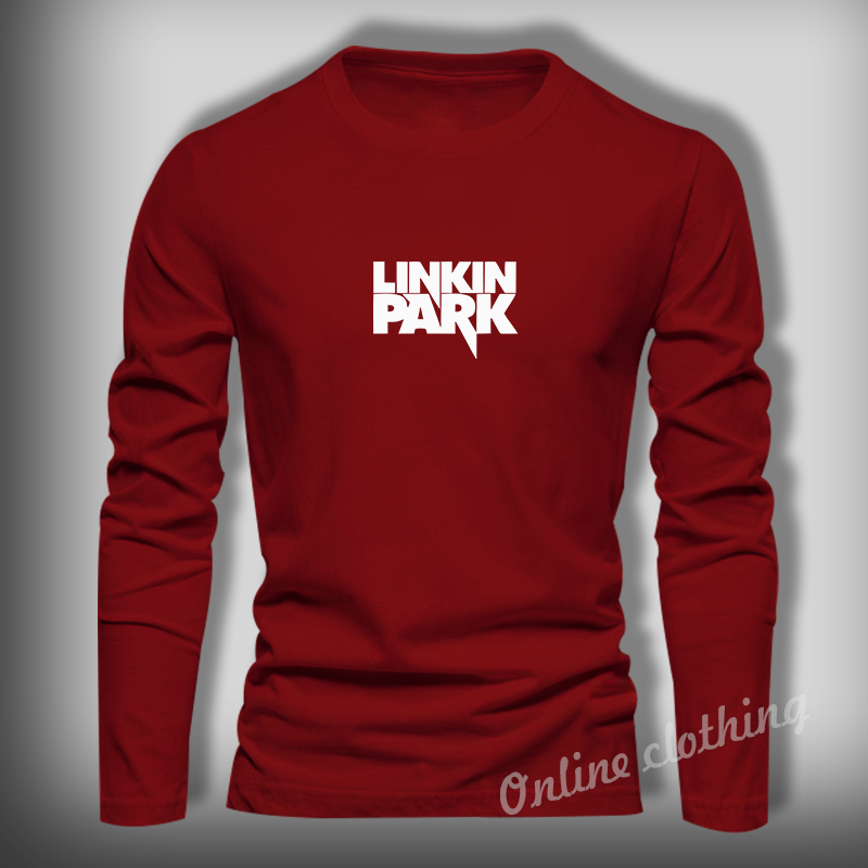 Baju Kaos Linkinpark Lengan Panjang Pria Dewasa - Baju Casual Daily Outfit