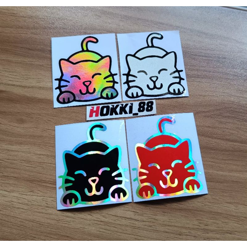 

Stiker KUCING lucu sticker cutting hewan kucing lucu