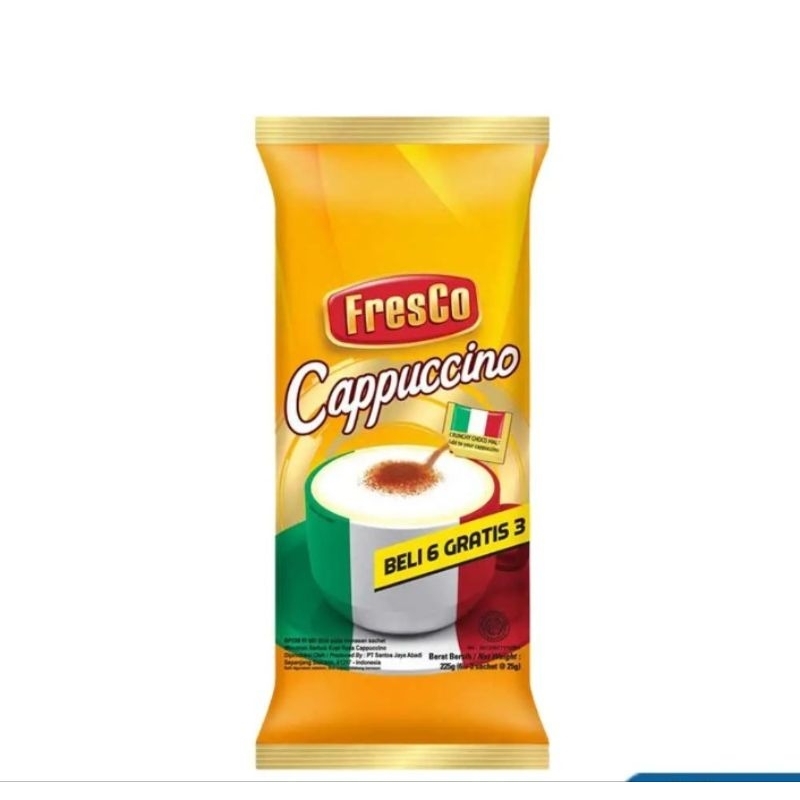 

Fresco Kopi Instan Cappucino 9x25gr