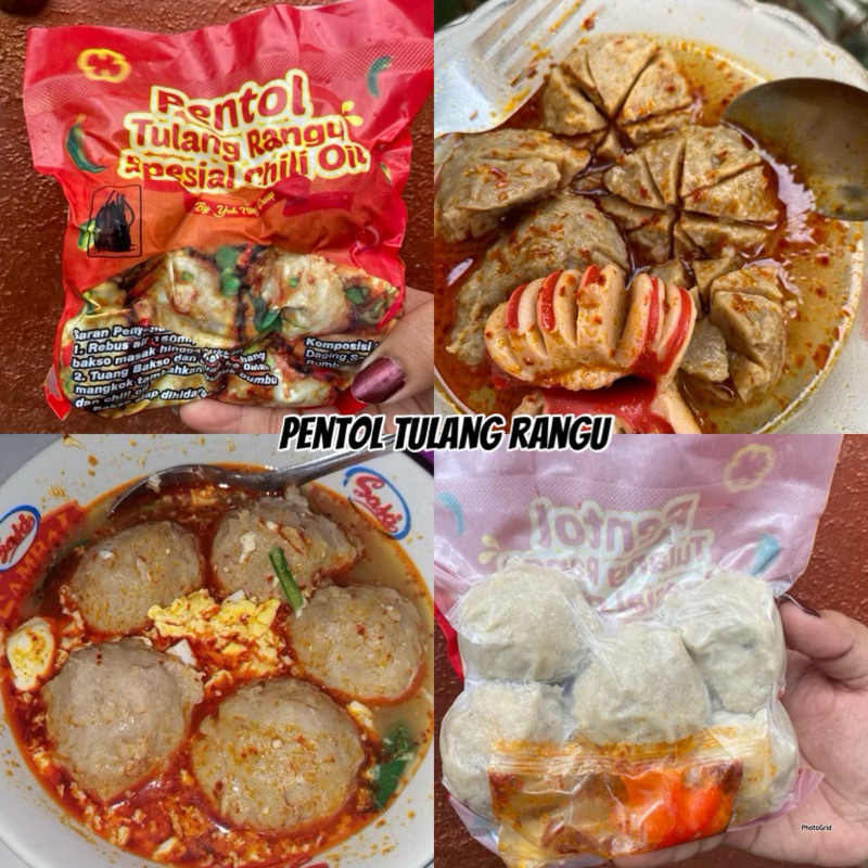 

(khusus jawa timur) pentol tulang rangu chili oil by yuk ning grup