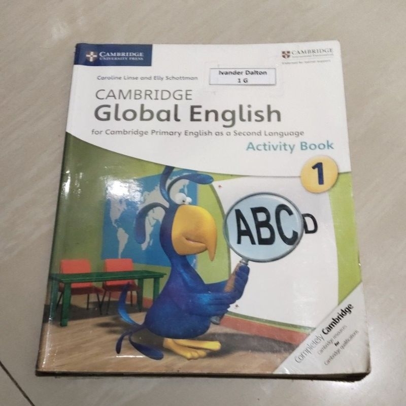 BUKU ORI CAMBRIDGE GLOBAL ENGLISH ACTIVITY BOOK 1 PENERBIT CAMBRIDGE