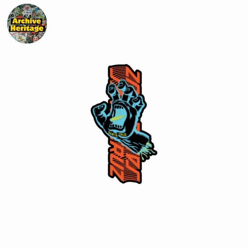 

sticker Santa Cruz logo graphics brand clothing streetwear stiker