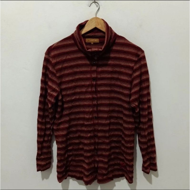 LANCEL Paris Turtleneck Knitwear Made in Japan