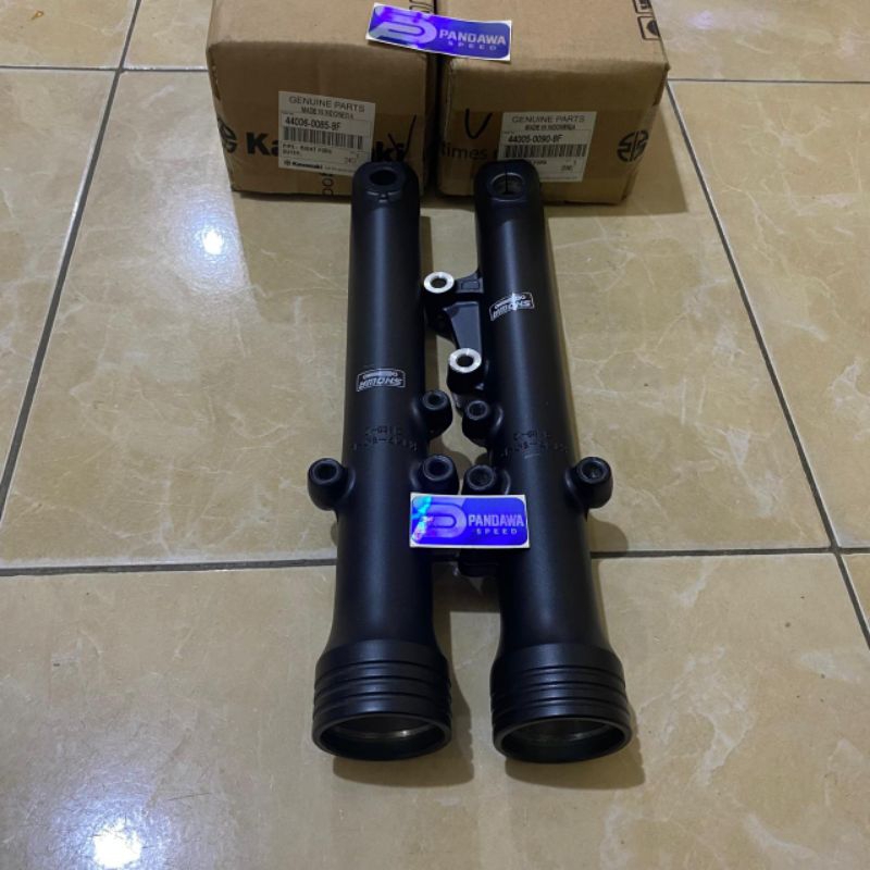 Tabung Shok Bottom Shock Ninja 150 Rr New Hitam Original