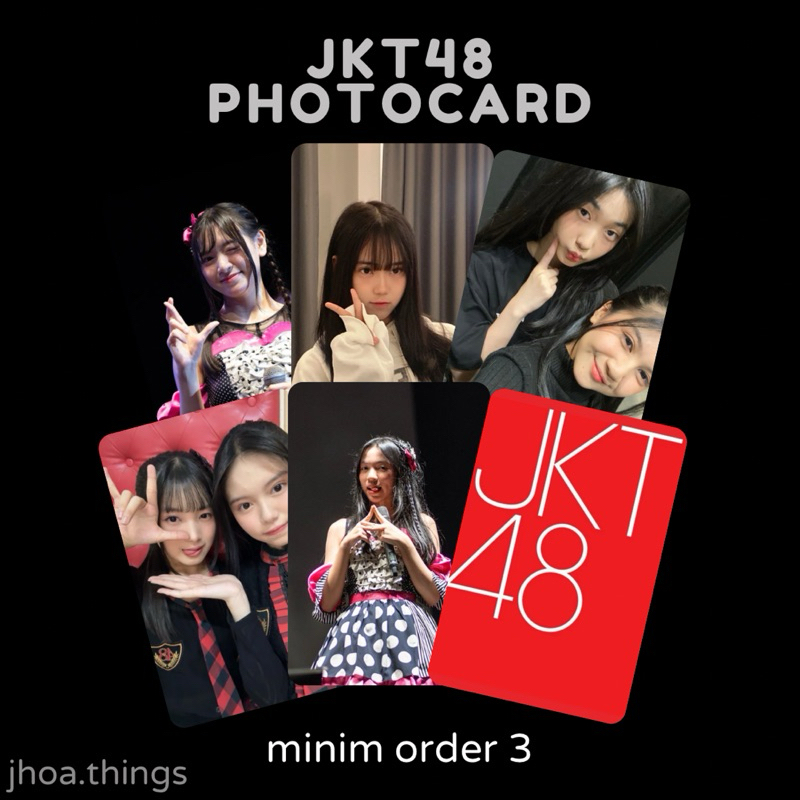 [UNOFFICIAL] PHOTOCARD JKT48 NEW ERA GENERATION 12 ERINE ABIGAIL DELYN OLINE FRITZY MOREEN INDONESIA