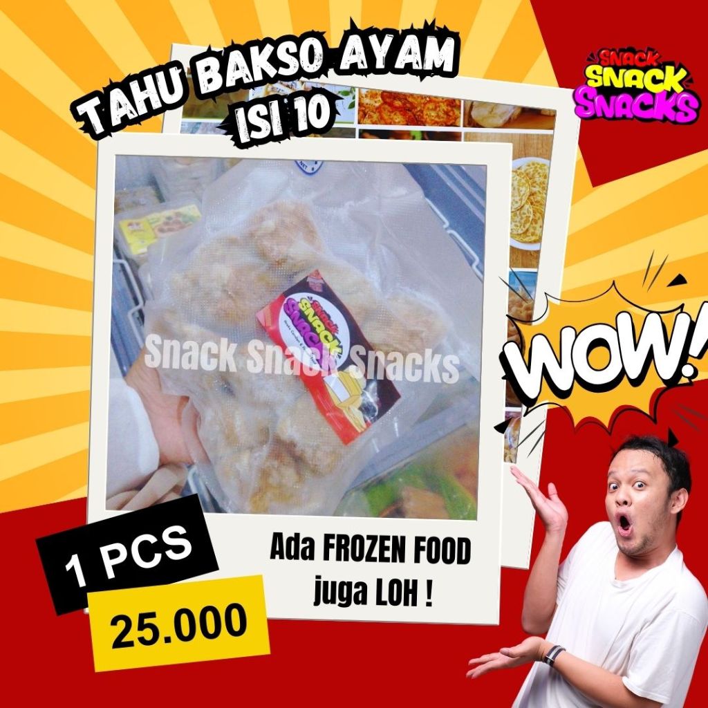 

SS SNACKS | TAHU BAKSO AYAM ISI 10 HOME MADE BY SS SNACKS TANPA PENGAWET