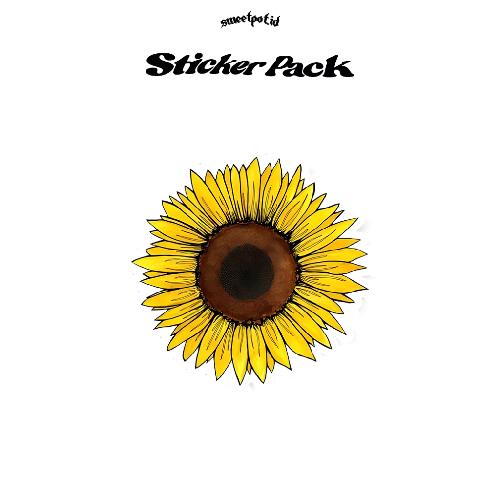 

(BISA COD) STIKER AESTHETIC "SUNFLOWER" / STIKER BUNGA MATAHARI / STIKER HELM / STIKER LOCAL BRAND / STIKER AESTETHIC / ANTI AIR / STICKER BIJIAN / STICKER ECERAN / STICKER METAL / STICKER POP / VIRAL / SAL PRIADI / GALA BUNGA MATAHARI