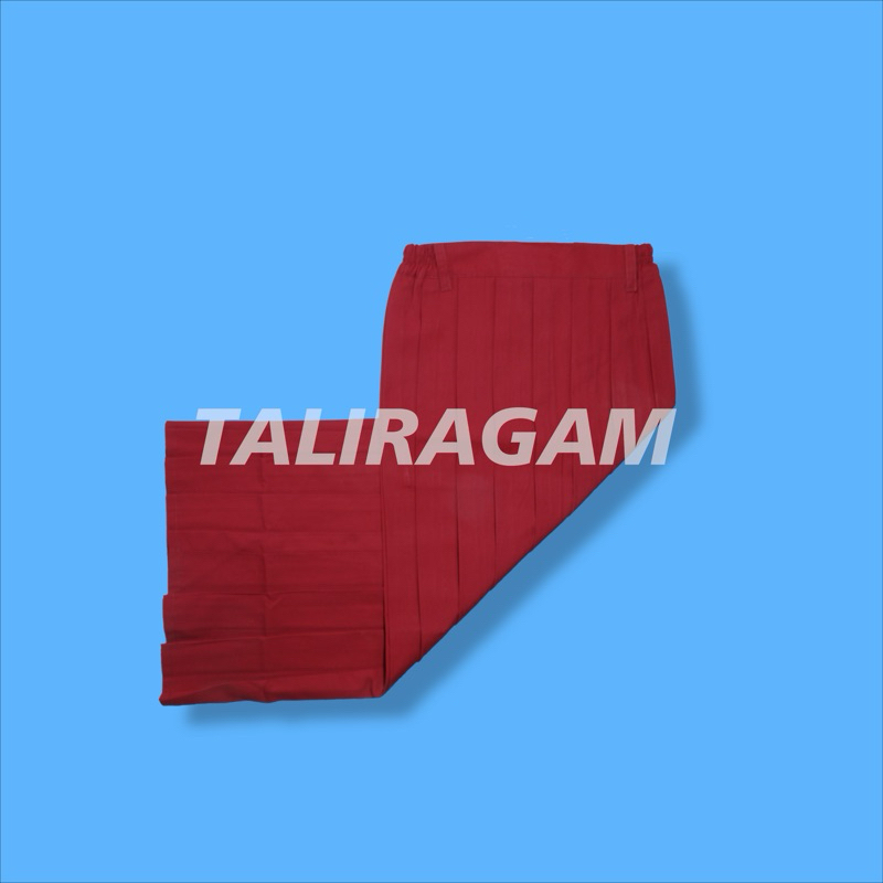 Taliragam | Rok SD Panjang Merah | Rok SD Merah