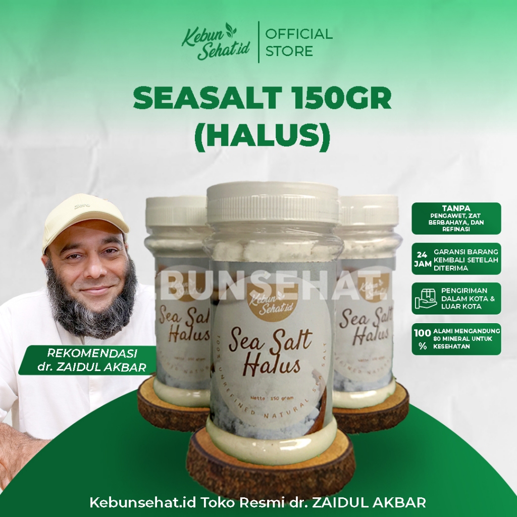 

Sea Salt (Garam Halus) 150gr