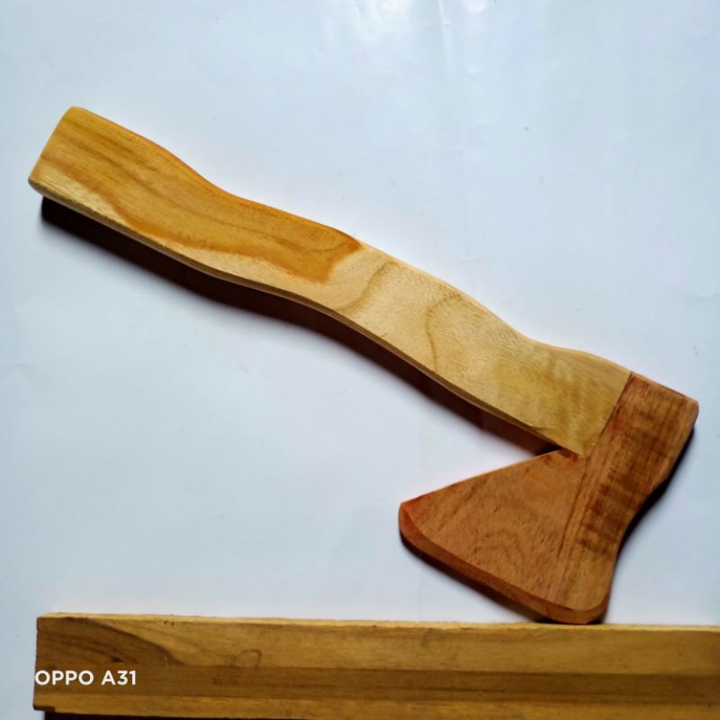 Kapak Kayu  IPSI - Kapak Miniatur - Kapak Mainan - Kapak Kayu alat Latihan Silat IPSI