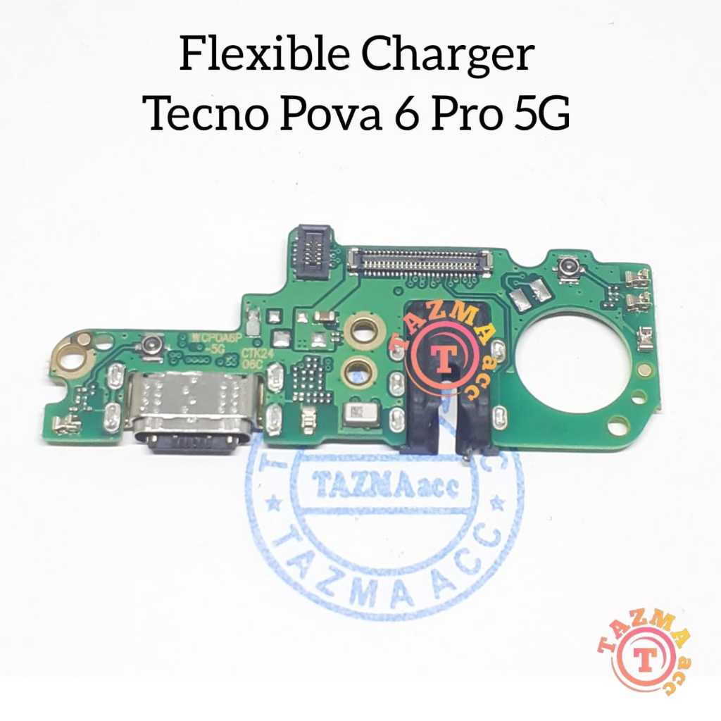 Tecno Pova 6 Pro 5G Flexible Konektor Cas Charger TECNO POVA 6 PRO 5G