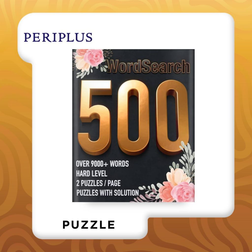 500 Puzzles Word Search - 9780655235606