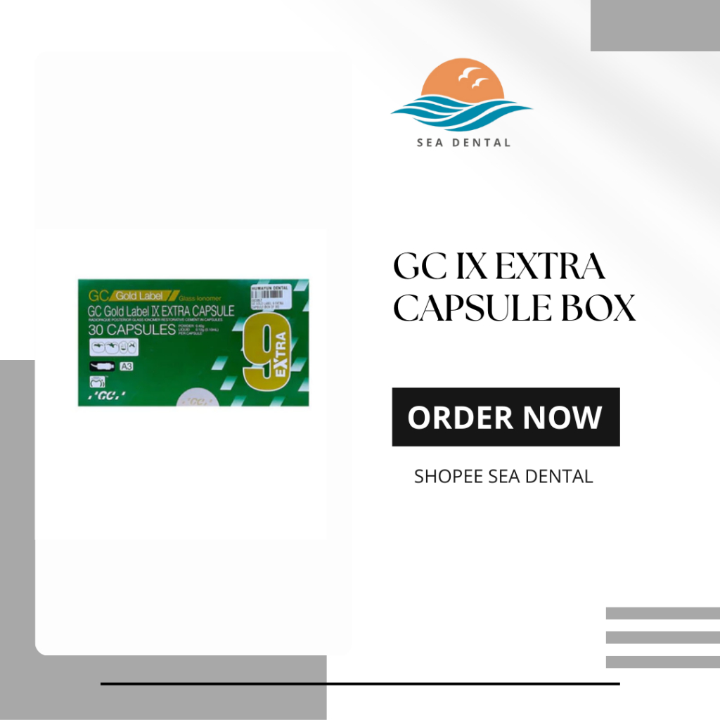 GC IX EXTRA CAPSULE BOX 30 GIC Ionomer Fuji 9