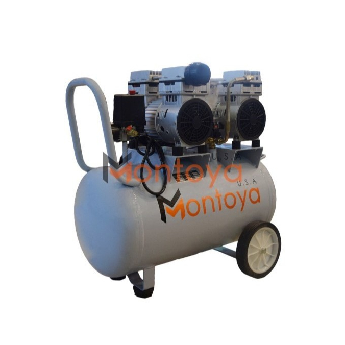 Kompresor Angin Oilles 2 HP Montoya HDW2X750-50D / Kompresor Udara Mini Tangki 50 Liter