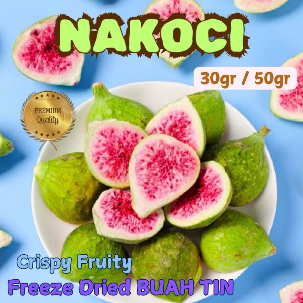 

LAGI VIRAL !!! NAKOCI FREEZE DRIED FIG BUAH ARA TIN KERING ORGANIK ALAMI 30GR 50 GR CEMILAN CRISPY