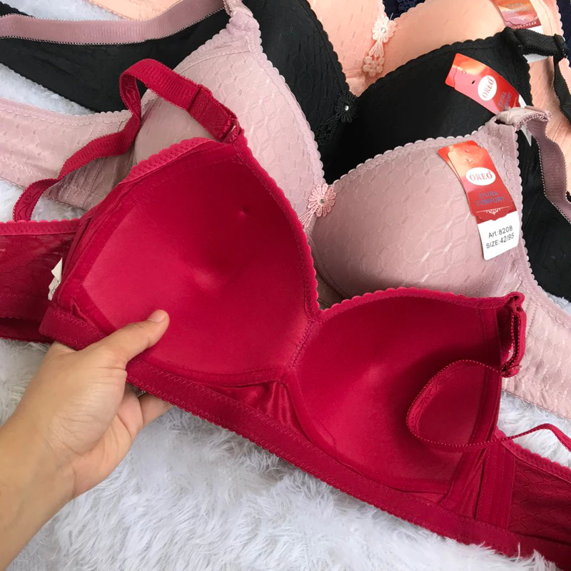 BH Oreo 8208 Busa Tanpa Kawat Kait 3 Premium