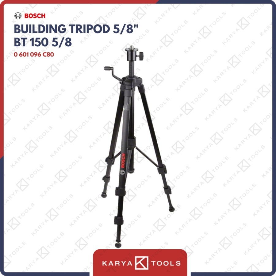 Bosch BT150 Tripod Pengukur Digital / Building Tripod 5/8 Inch