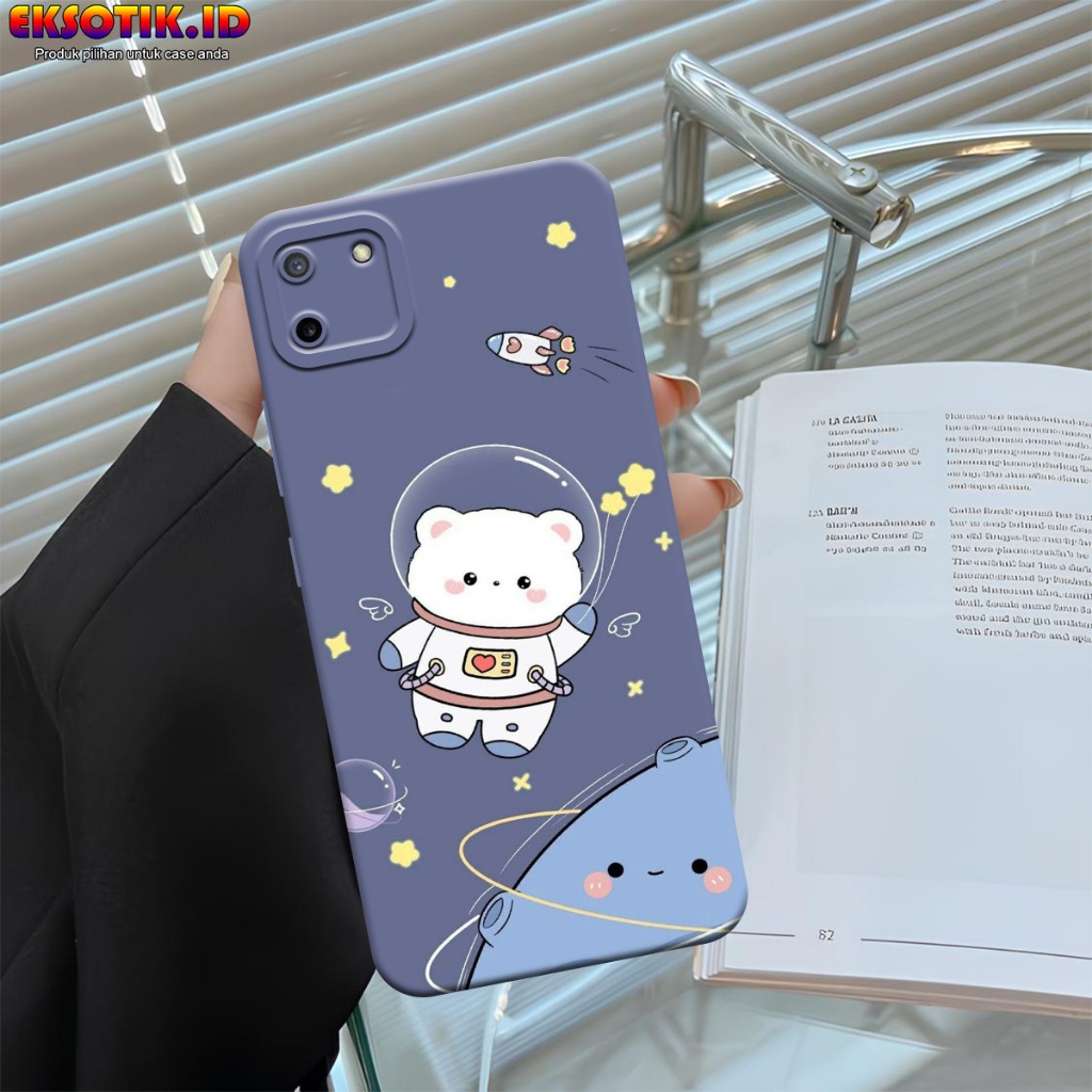 Case Realme C11 2020 - Casing Realme C11 2020  - Fashion Case - Silikon Realme C11 2020  - Motif Ker