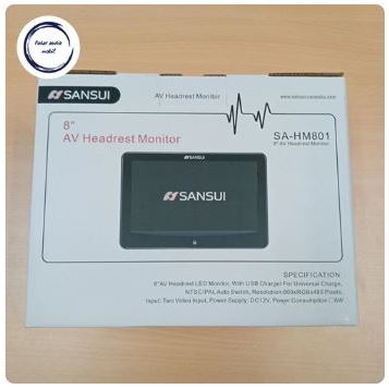 HEADREST CLIP ON SANSUI SA-HM801 / HEADREST CLIP ON SANSUI 8 INCH