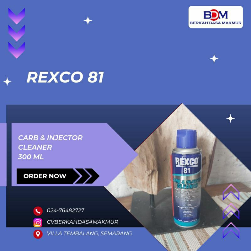 REXCO 81 CARB & INJECTOR CLEANER