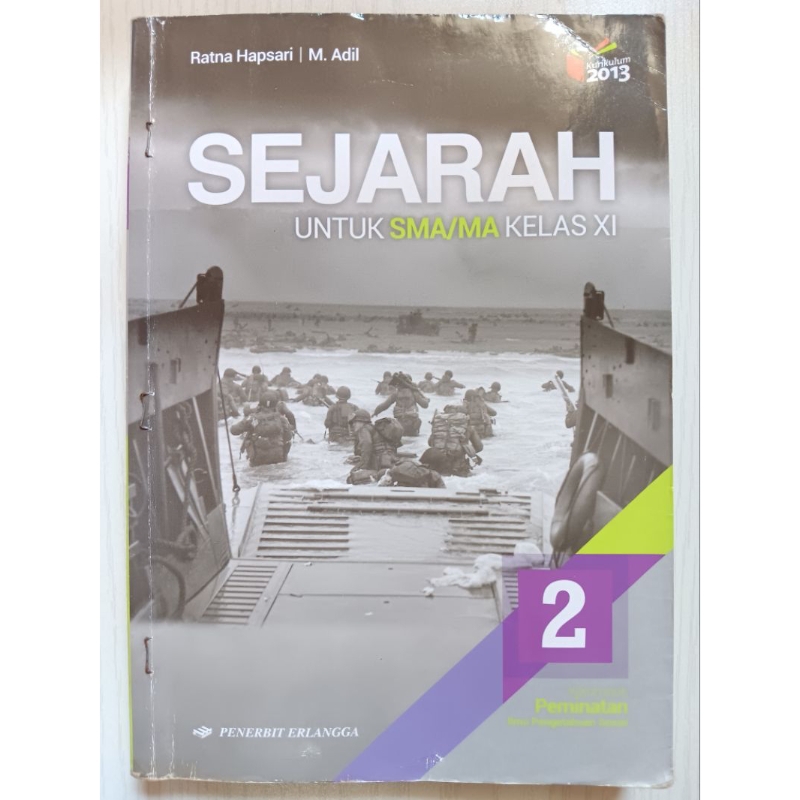 Buku Sejarah SMA/MA Kelas 11 Kurikulum 2013 Esis