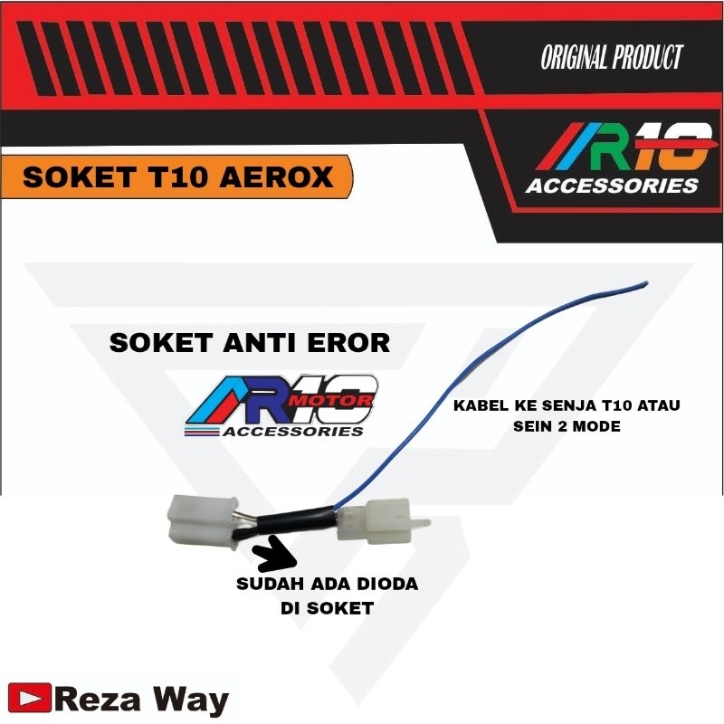 SOKET T10 ANTI EROR AEROX NMAX DLL