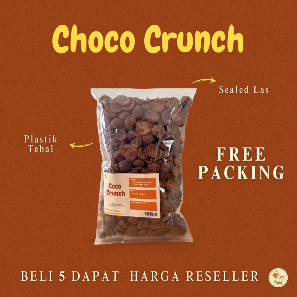 

CHOCO CRUNCH CIKO / COCOCRCUNCH PACK 250GR