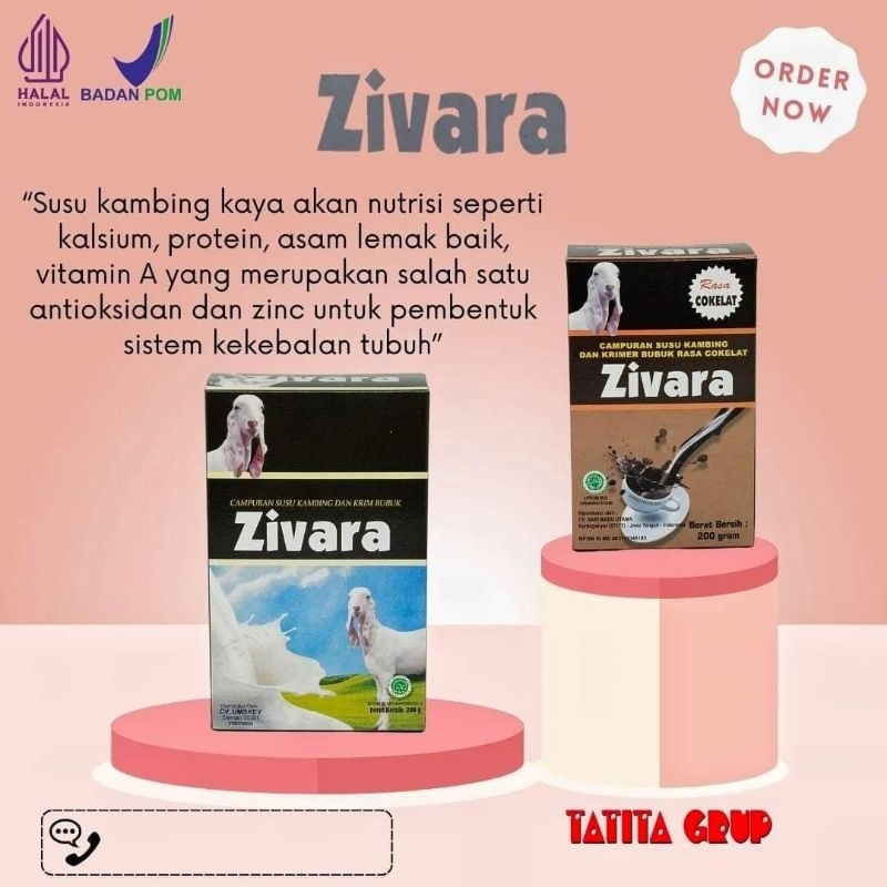 

Susu Kambing Bubuk ZIVARA
