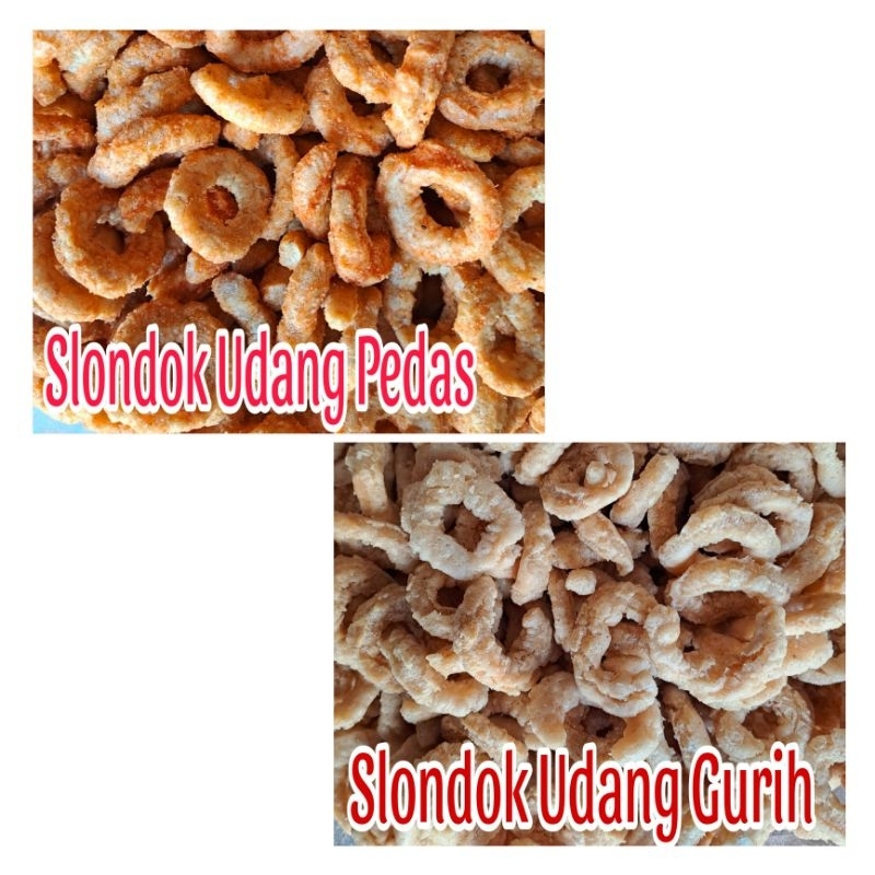 

Slondok Udang Gurih & Pedas Balado 250gr