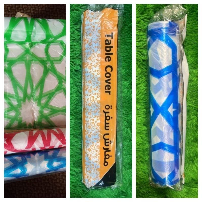 Sufrah Table Cover Plastik alas makan praktis lesehan Sufrah Arab Supra Plastic