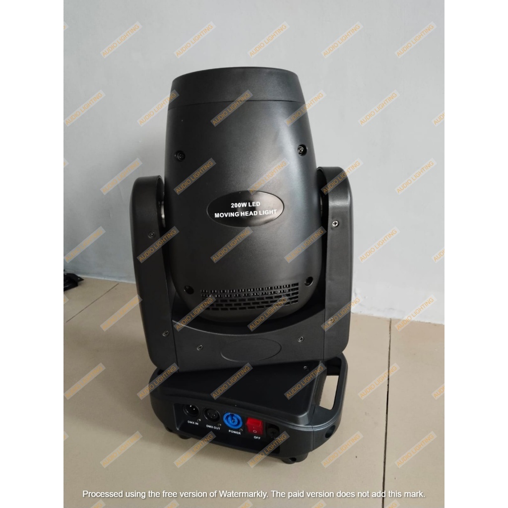 mini beam 200 - Moving Head Beam 200 Watt fullcolor