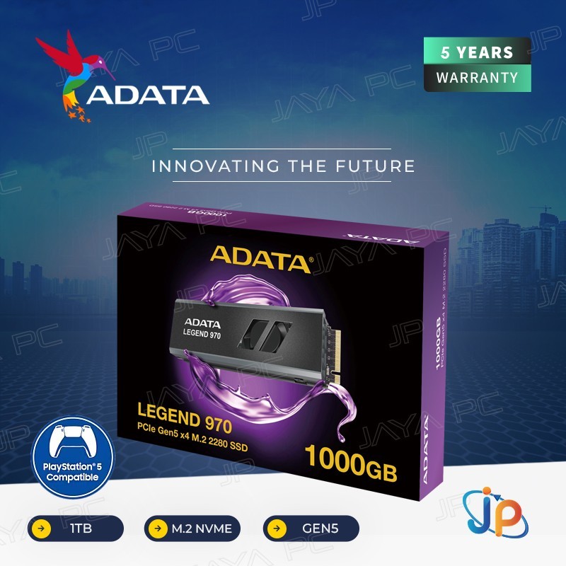 ADATA SSD Legend 790 M.2 Pcie Gen5 Nvme 1TB - 3D Nand 1 TB