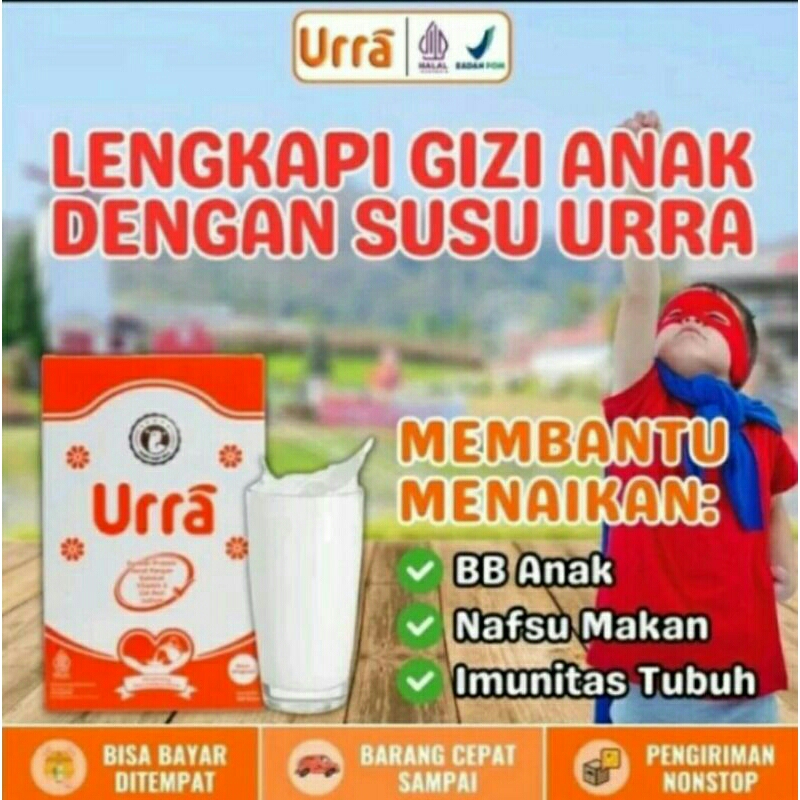 

SUSU URRA - Susu Kambing Saneen Bantu Menambah Tinggi dan Berat Badan Anak