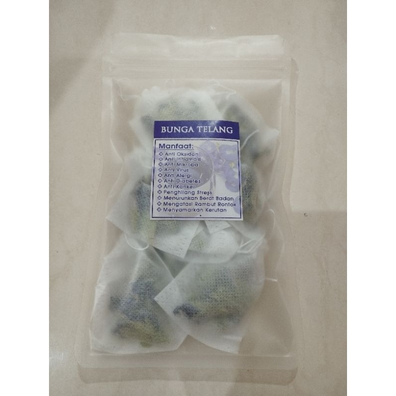 

Bunga Telang Kering isi 10+1 sachets