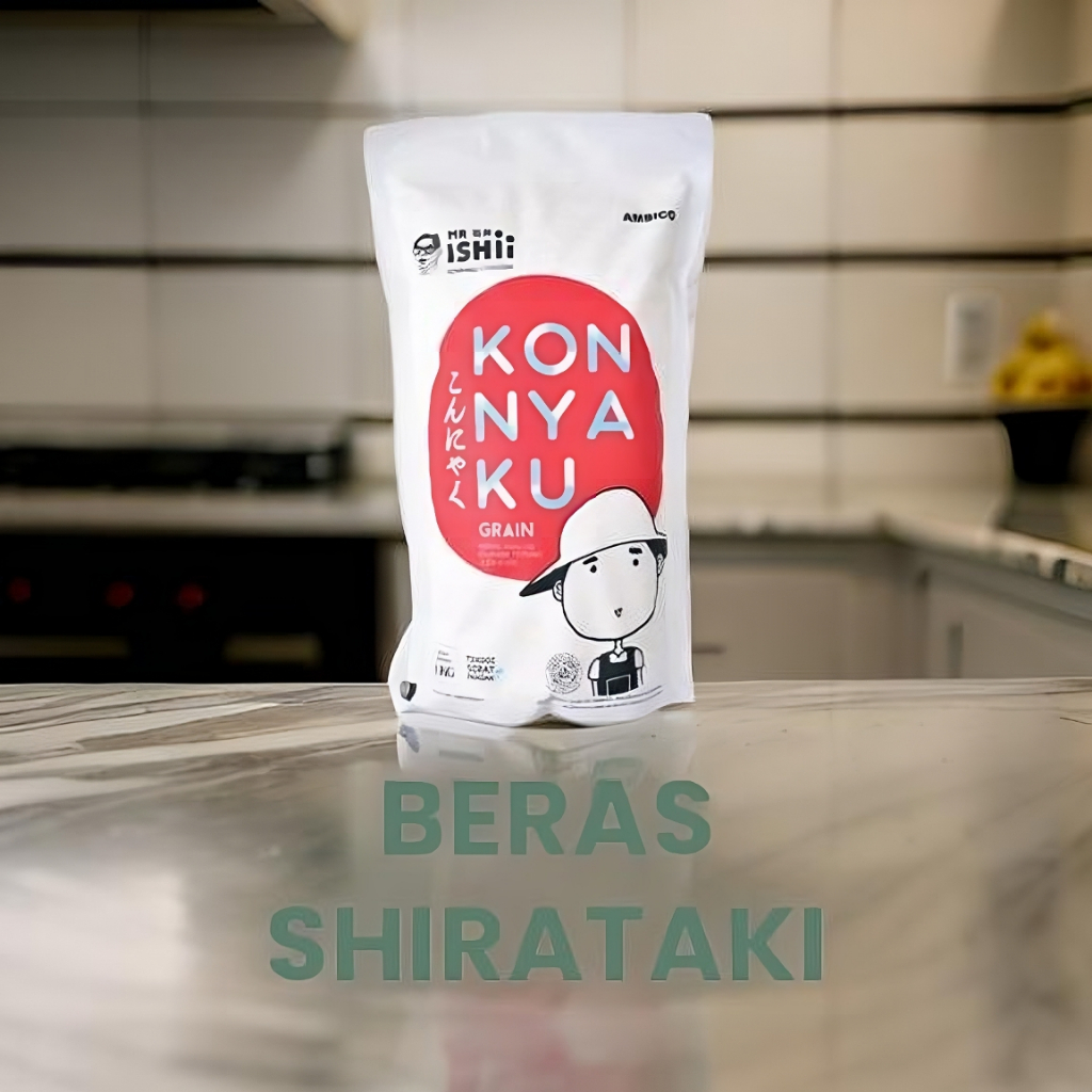 

Beras Shirataki 1 kg Konnyaku Rice