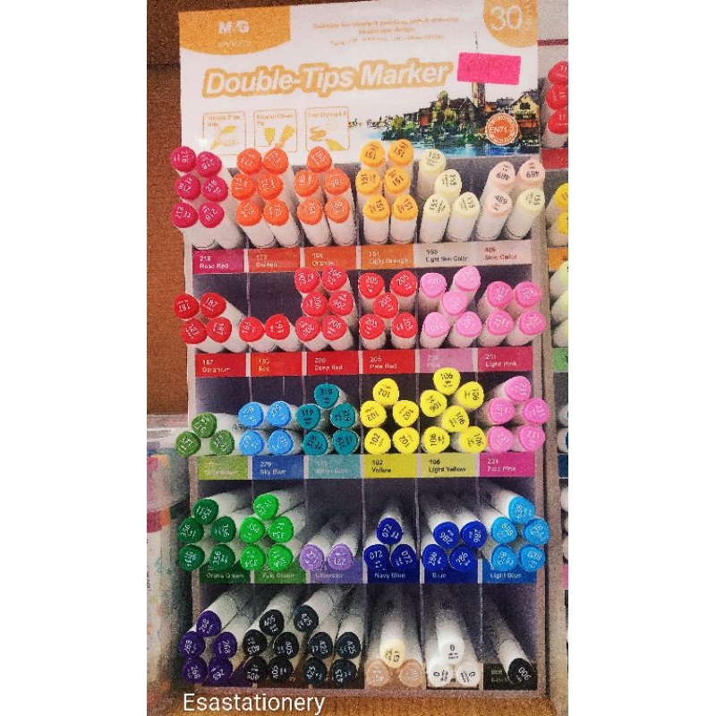 

M&G APMV09C2 Double Tip Marker/Spidol Warna Satuan