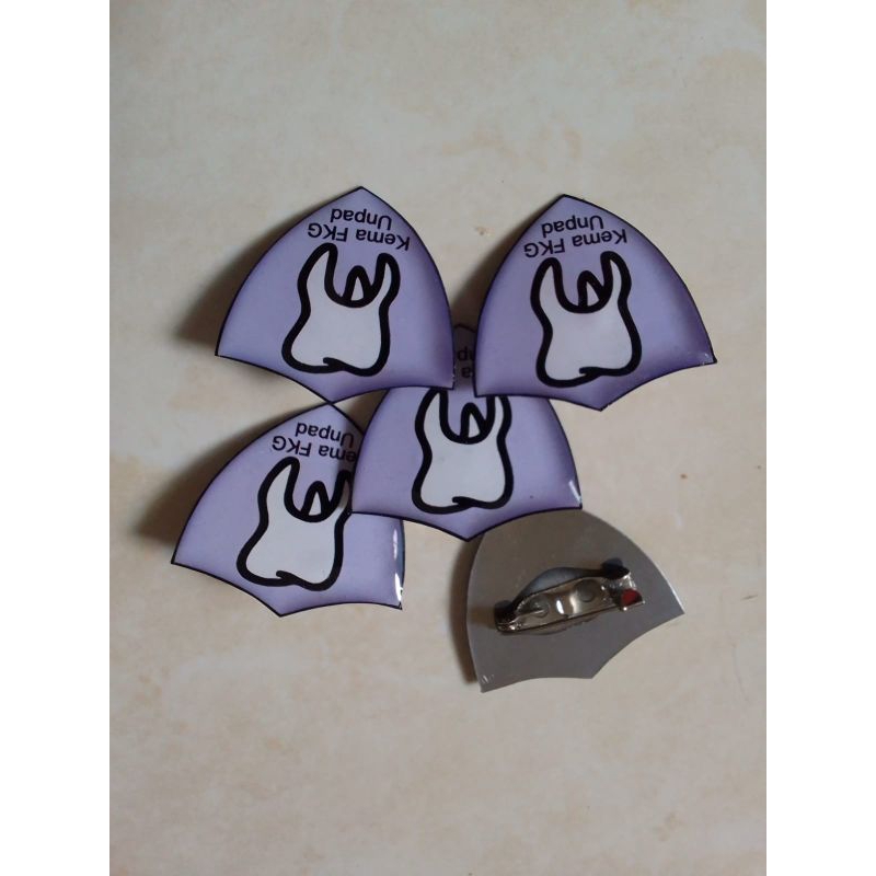 CUSTOM PIN LOGO|PENITI|STAINLESS