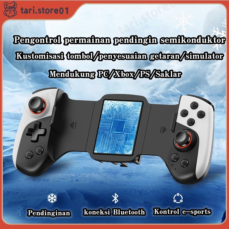 100%ORI⭐Ready & Garansi⭐ Coolshark jk02 Mobile Gamepad Controller Pendinginan semikonduktor E -Sport