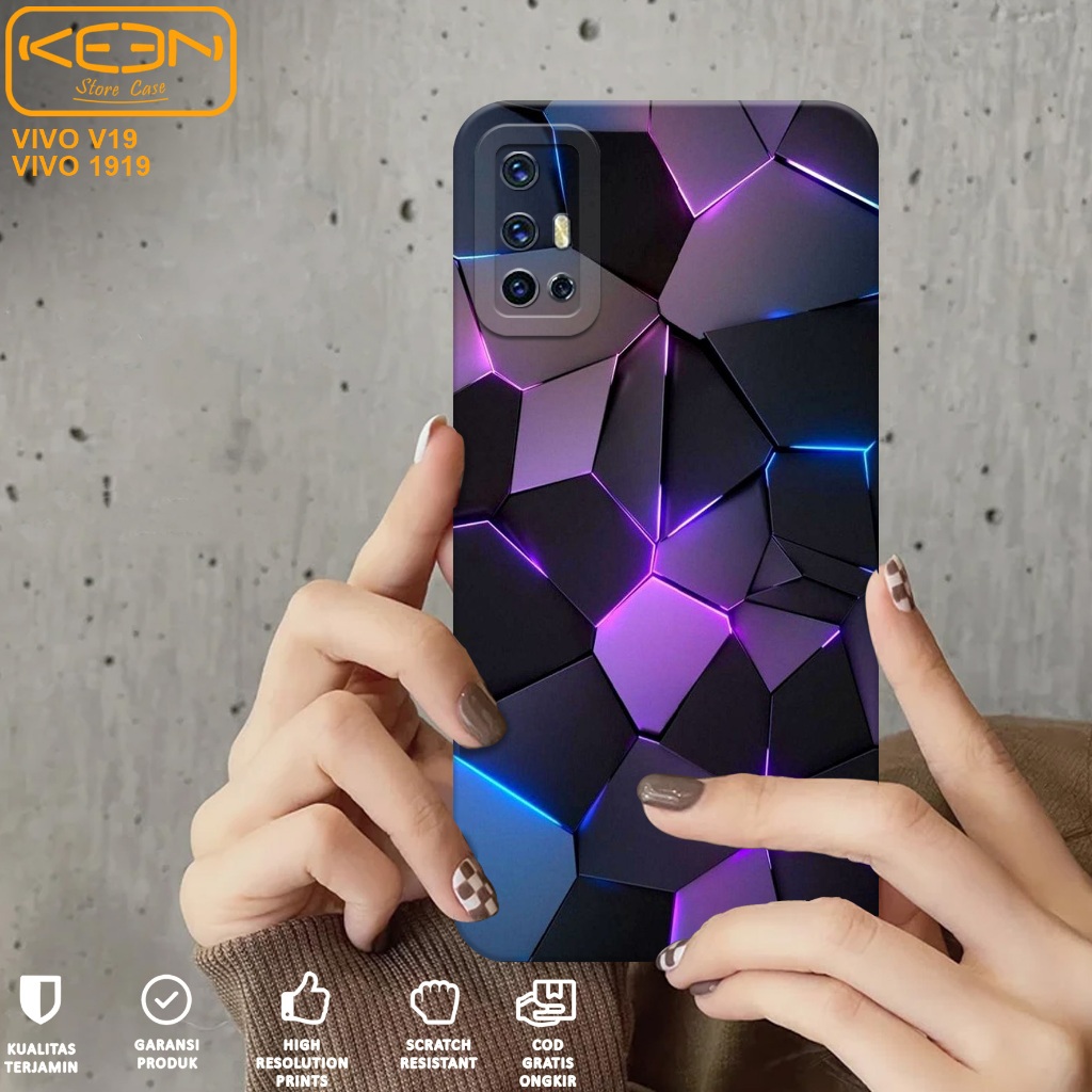 Case Hp Vivo 1919 - Casing Hp Vivo 1919 Motif Abstrak - Case Procamera - Softcase Hp Vivo 1919 - Sil